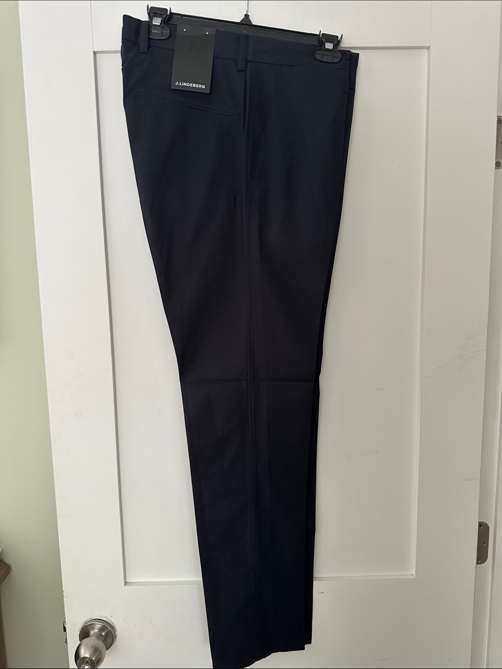 J.Lindeberg Men's Dress Pants in Deep Navy (04)